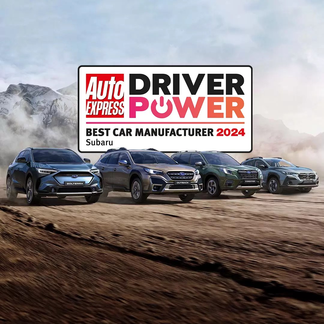 Subaru voted best manufacturer in Auto Express Driver Power Survey 2024